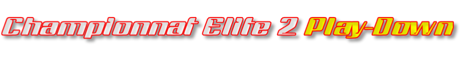 Championnat Elite 2 Play-Down